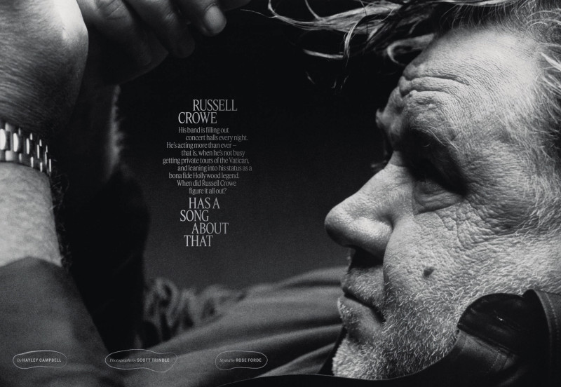 Russell Crowe Has A Song About That, June 2024