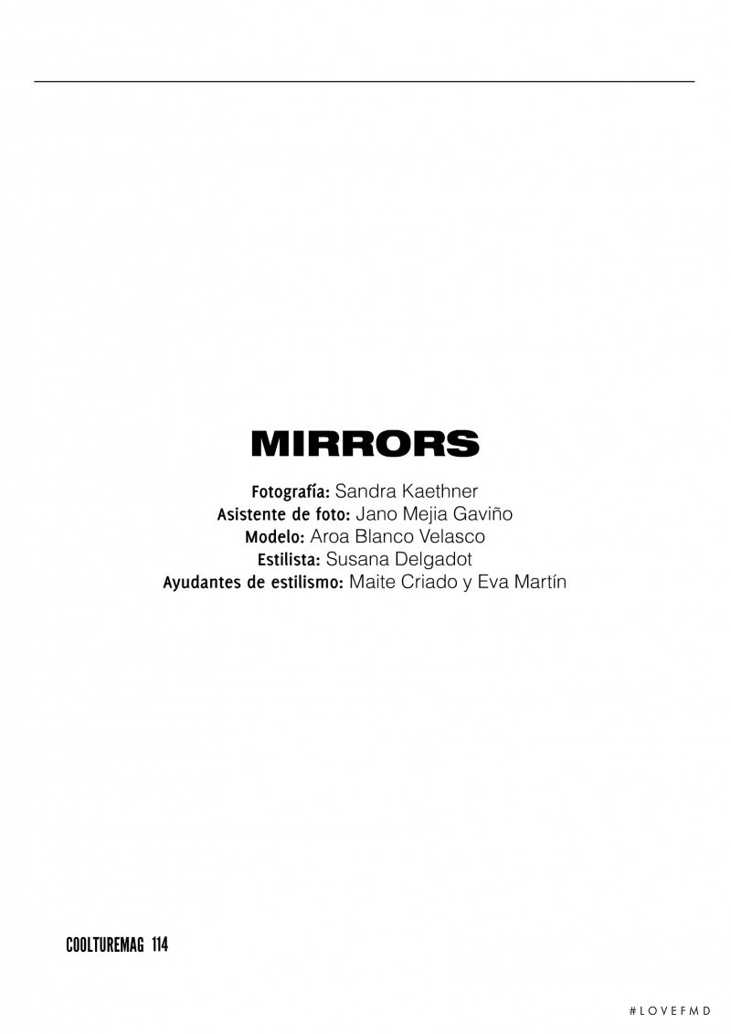 Mirrors, May 2013