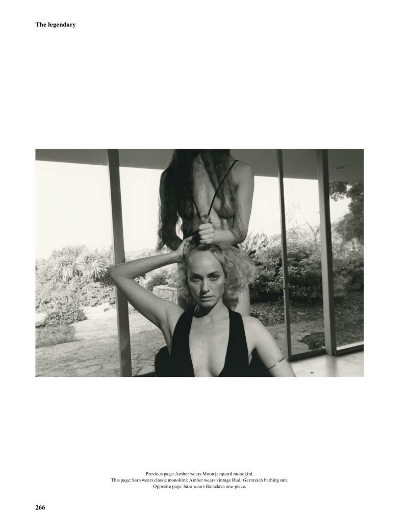 Amber Valletta featured in The Legendary: Rudi Gerngeich, March 2019