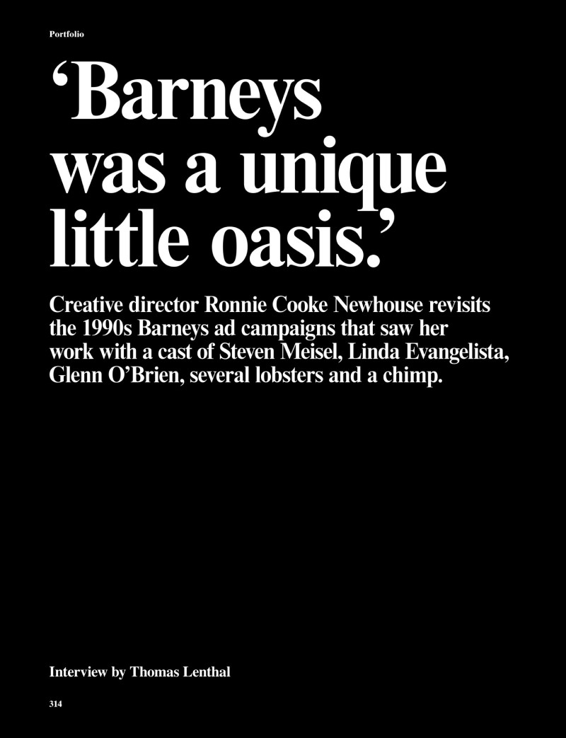 Portfolio: Barney\'s Ad Campaigns, March 2018