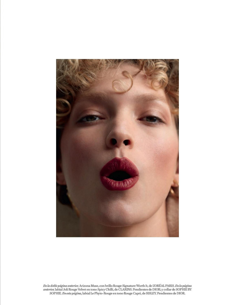 Arizona Muse featured in Boca A Boca, March 2020