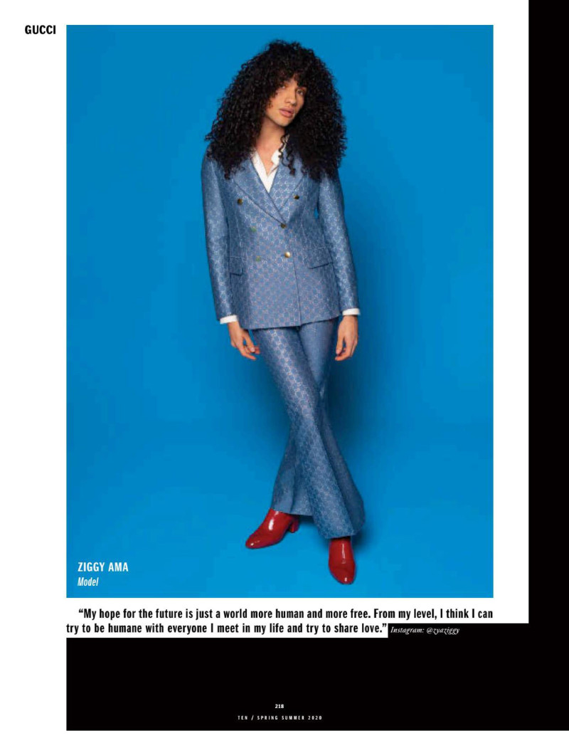 Finn Buchanan featured in Gucci: Love Yourself, March 2020