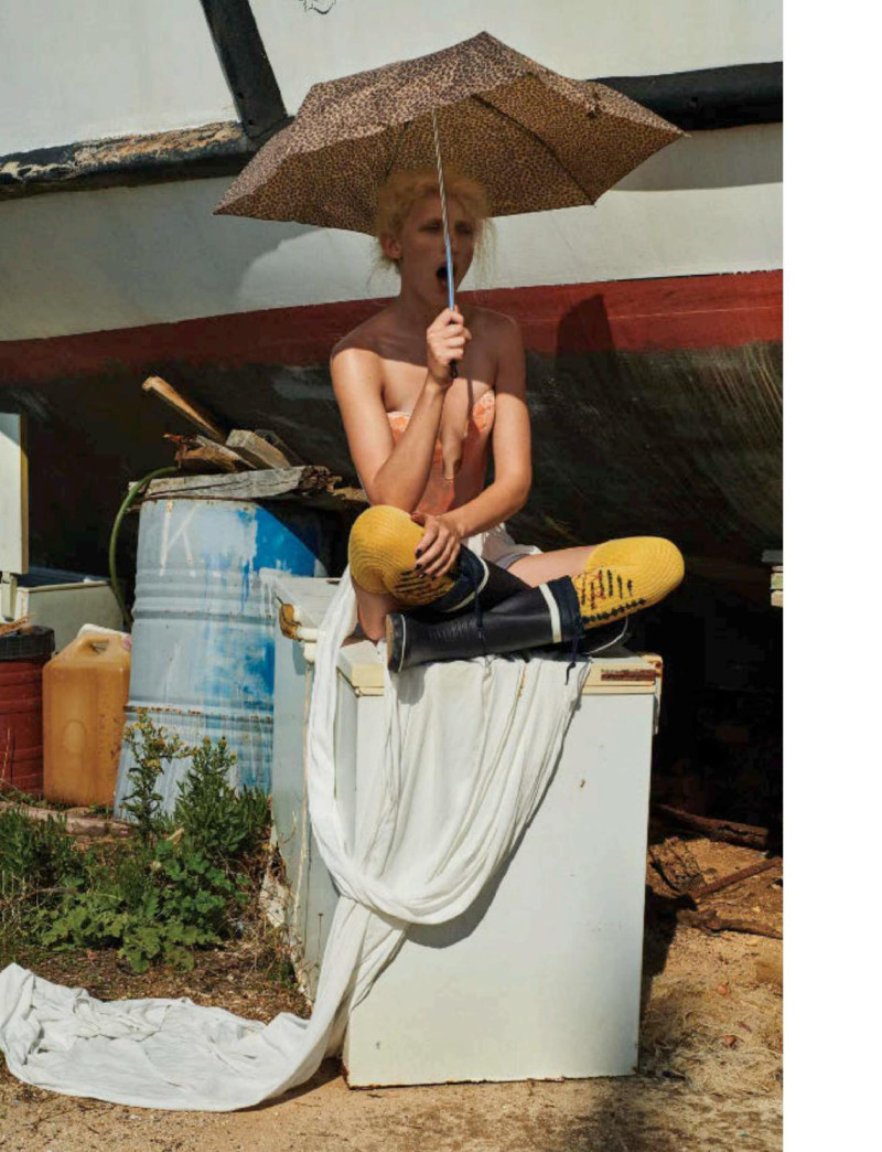 Maggie Maurer featured in Andreas Kronthaler for Vivienne Westwood: You Were Made For Victory, March 2020