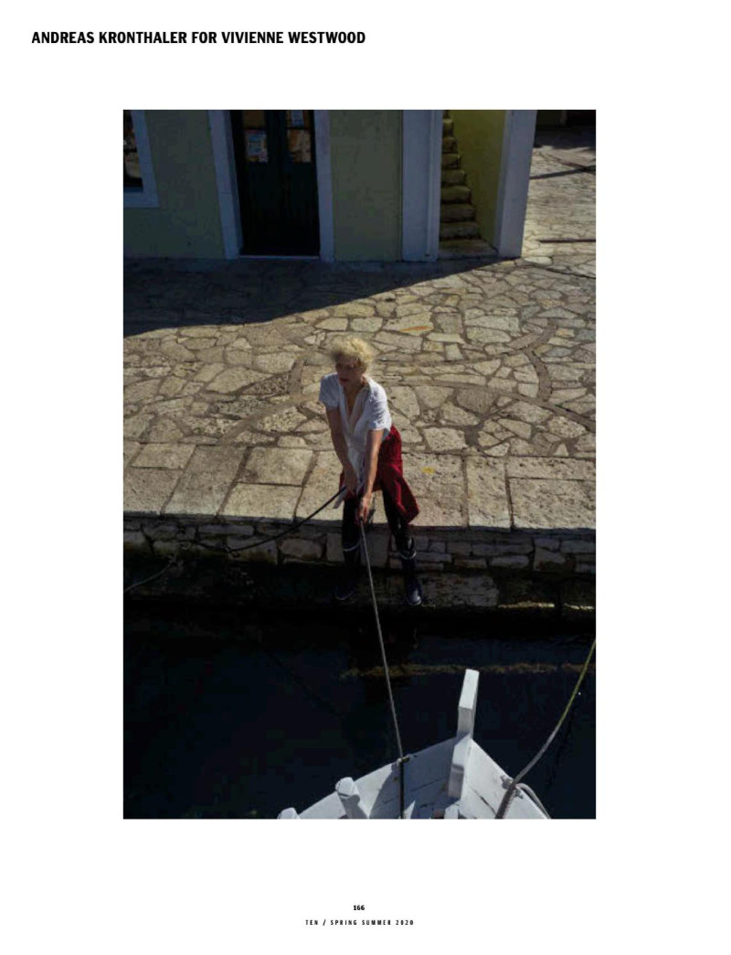 Maggie Maurer featured in Andreas Kronthaler for Vivienne Westwood: You Were Made For Victory, March 2020