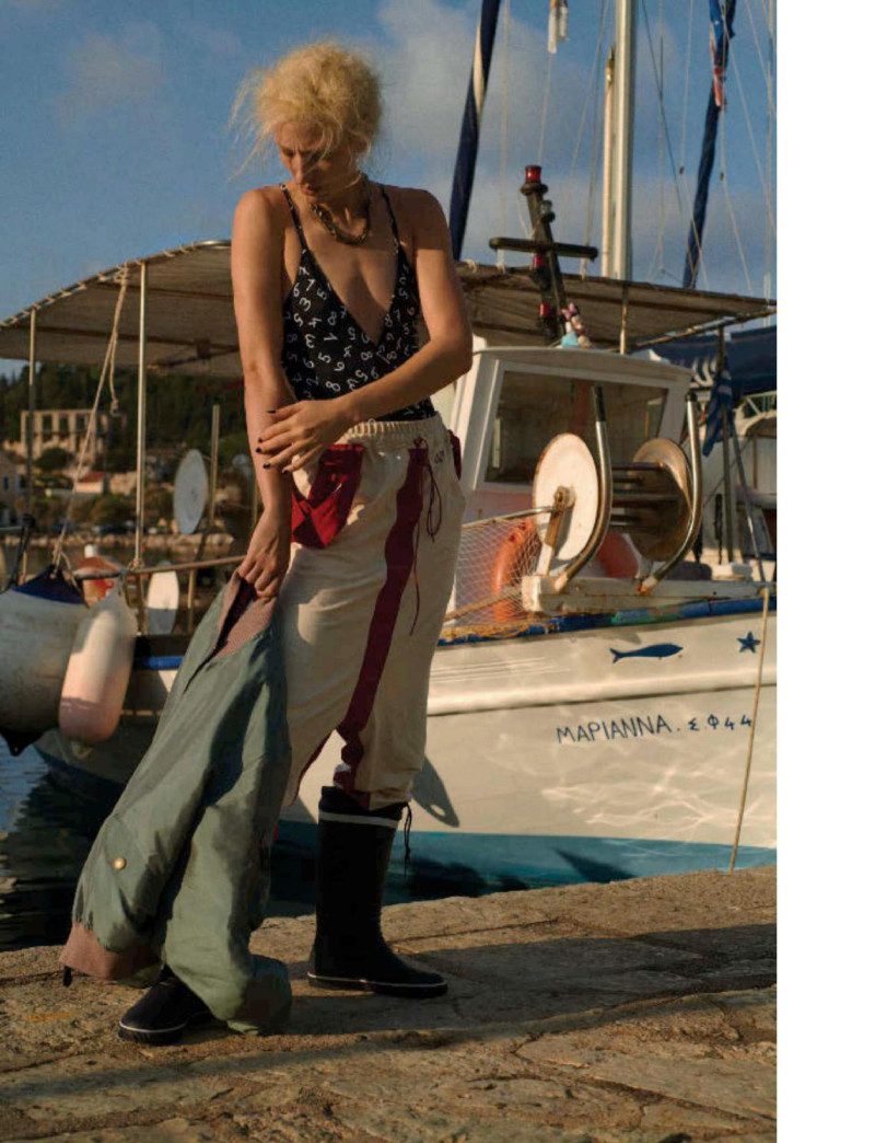 Maggie Maurer featured in Andreas Kronthaler for Vivienne Westwood: You Were Made For Victory, March 2020