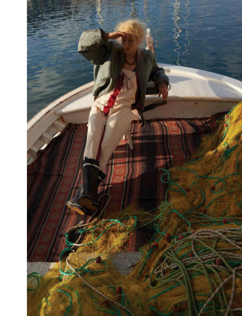 Maggie Maurer featured in Andreas Kronthaler for Vivienne Westwood: You Were Made For Victory, March 2020