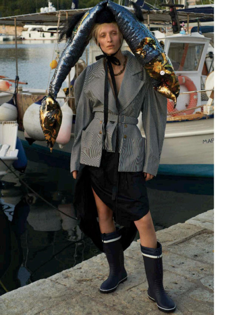 Maggie Maurer featured in Andreas Kronthaler for Vivienne Westwood: You Were Made For Victory, March 2020