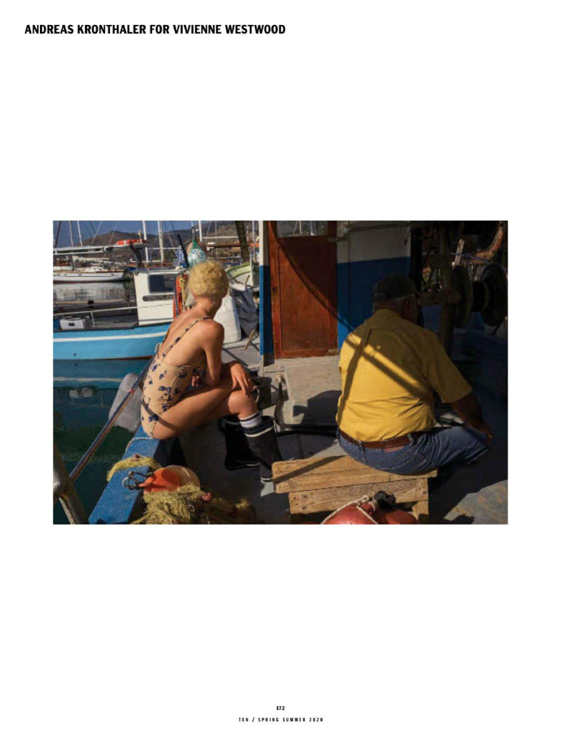 Maggie Maurer featured in Andreas Kronthaler for Vivienne Westwood: You Were Made For Victory, March 2020