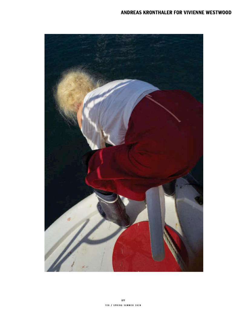 Maggie Maurer featured in Andreas Kronthaler for Vivienne Westwood: You Were Made For Victory, March 2020