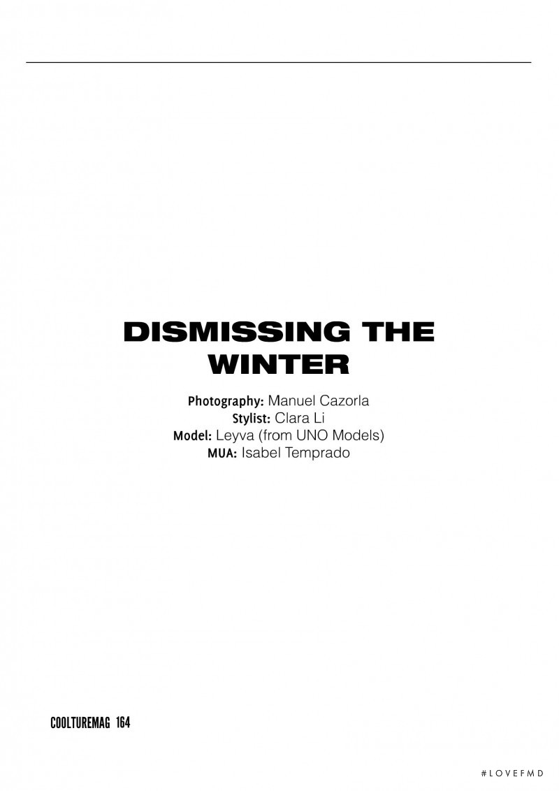 Dismissing The Winter, May 2013