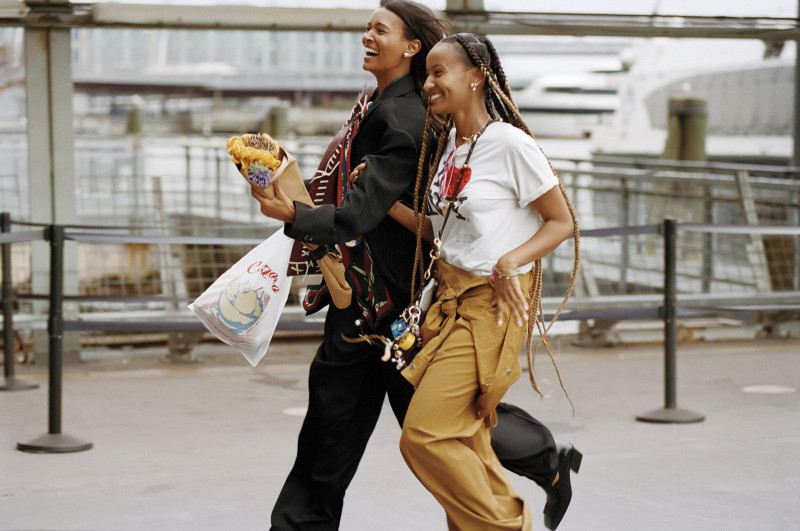 Liya Kebede featured in On The Run: The Best Fashion For Going Places And Getting Things Done, January 2025
