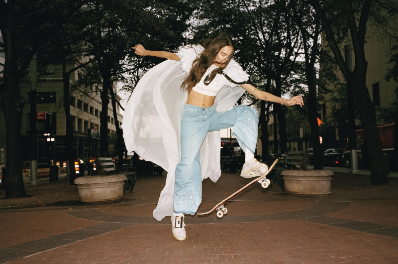 Liya Kebede featured in On The Run: The Best Fashion For Going Places And Getting Things Done, January 2025