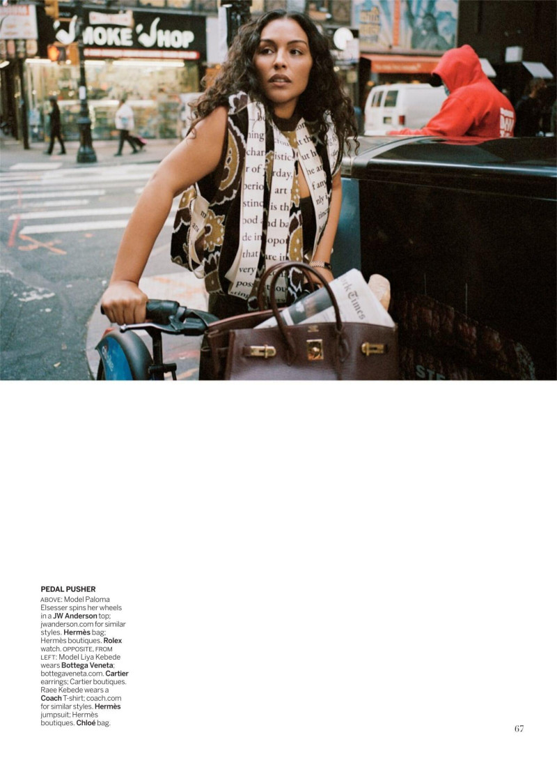 Liya Kebede featured in Go Time!, January 2025