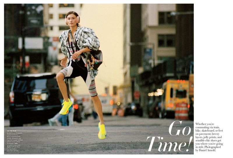 Liya Kebede featured in Go Time!, January 2025