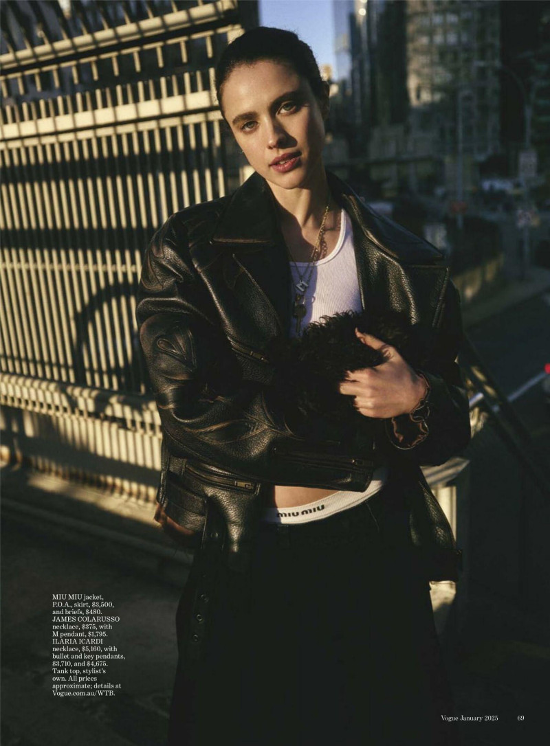 Margaret Qualley featured in Stars Align, January 2025