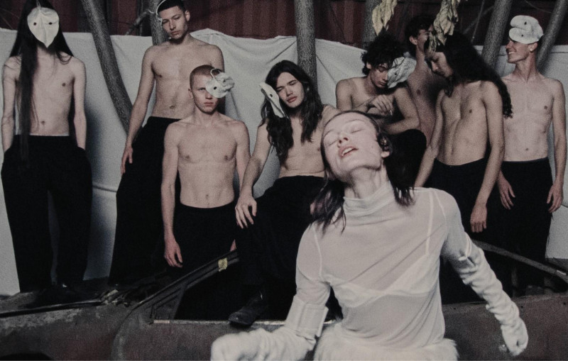 Simona Kust featured in Trois Couleurs: Blane, January 2025