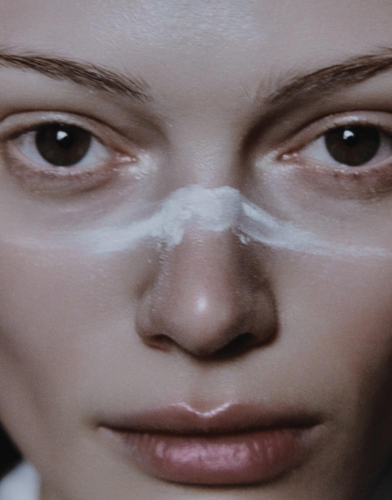 Simona Kust featured in Trois Couleurs: Blane, January 2025