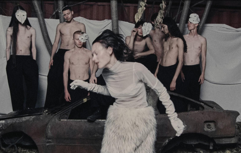 Simona Kust featured in Trois Couleurs: Blane, January 2025