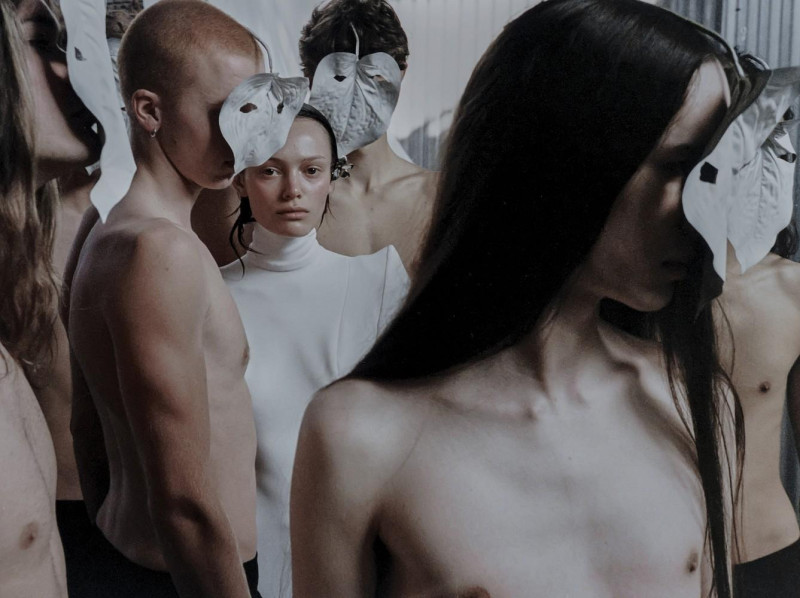 Simona Kust featured in Trois Couleurs: Blane, January 2025