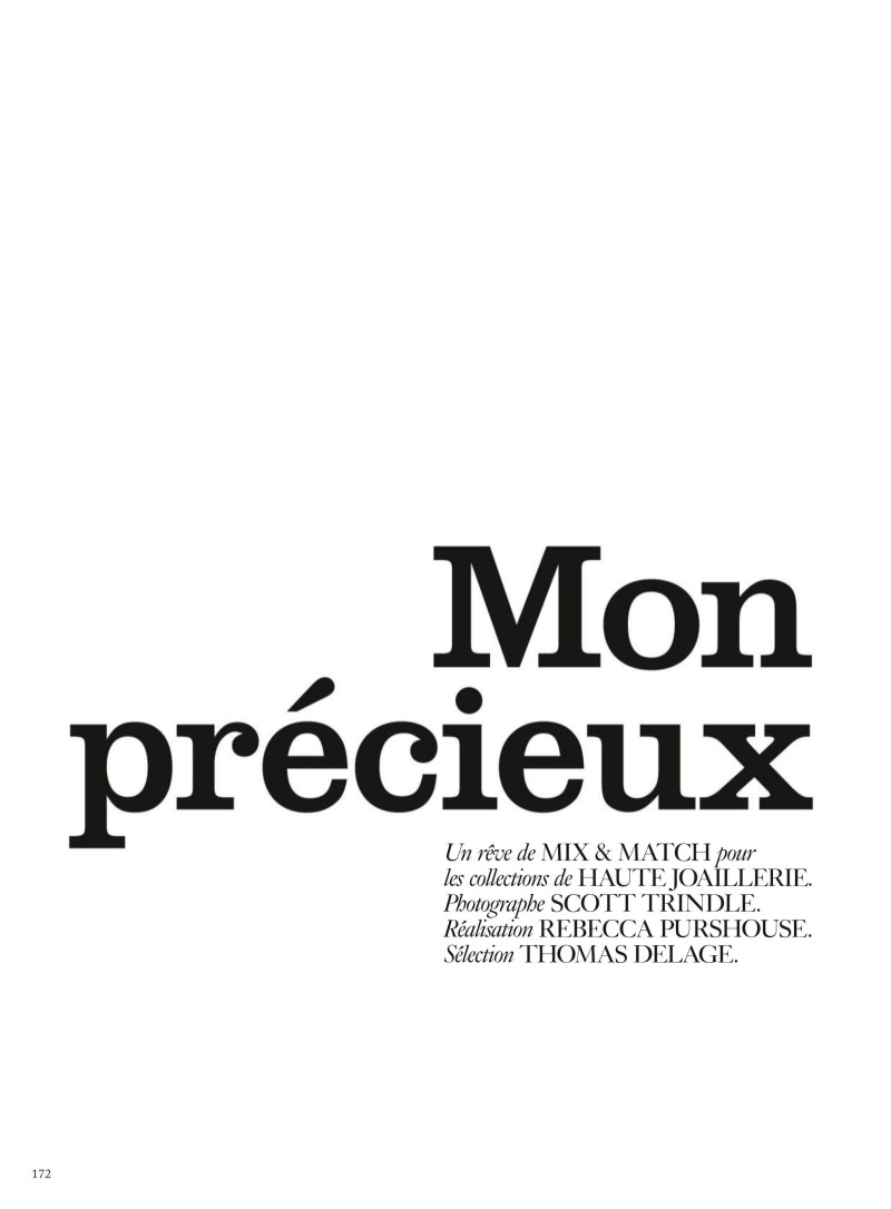 Solange Smith featured in Mon précieux, October 2024