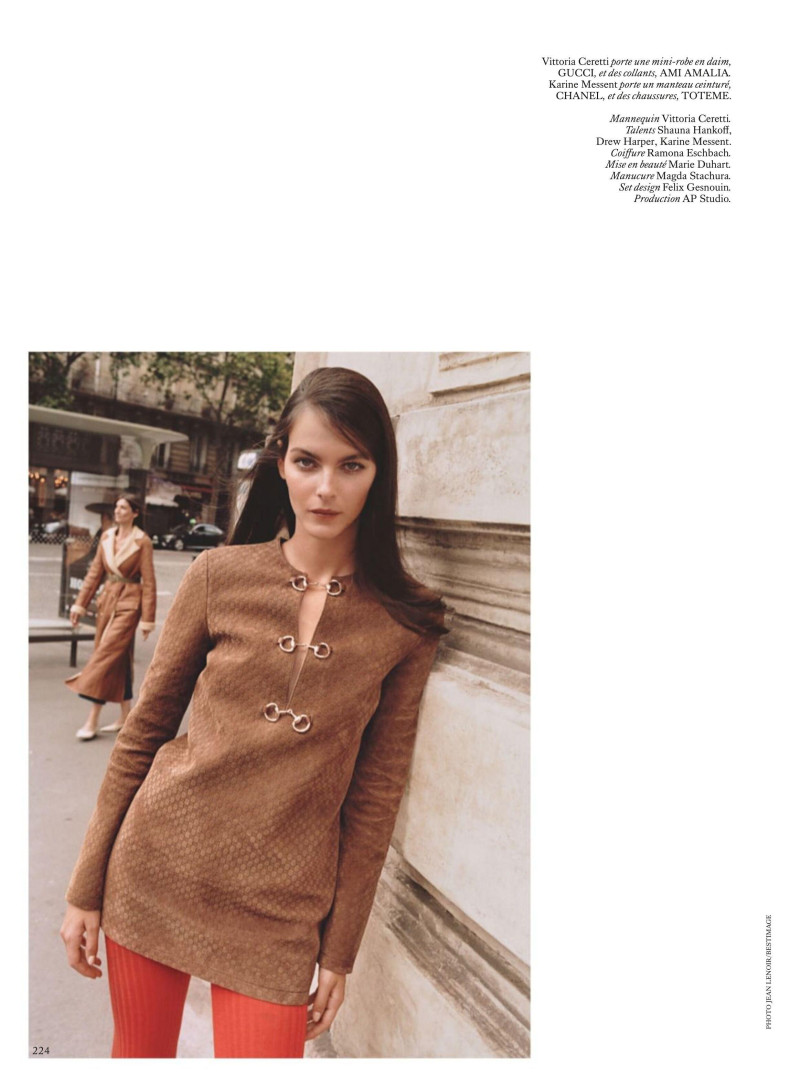 Vittoria Ceretti featured in Fan des sixties, October 2024