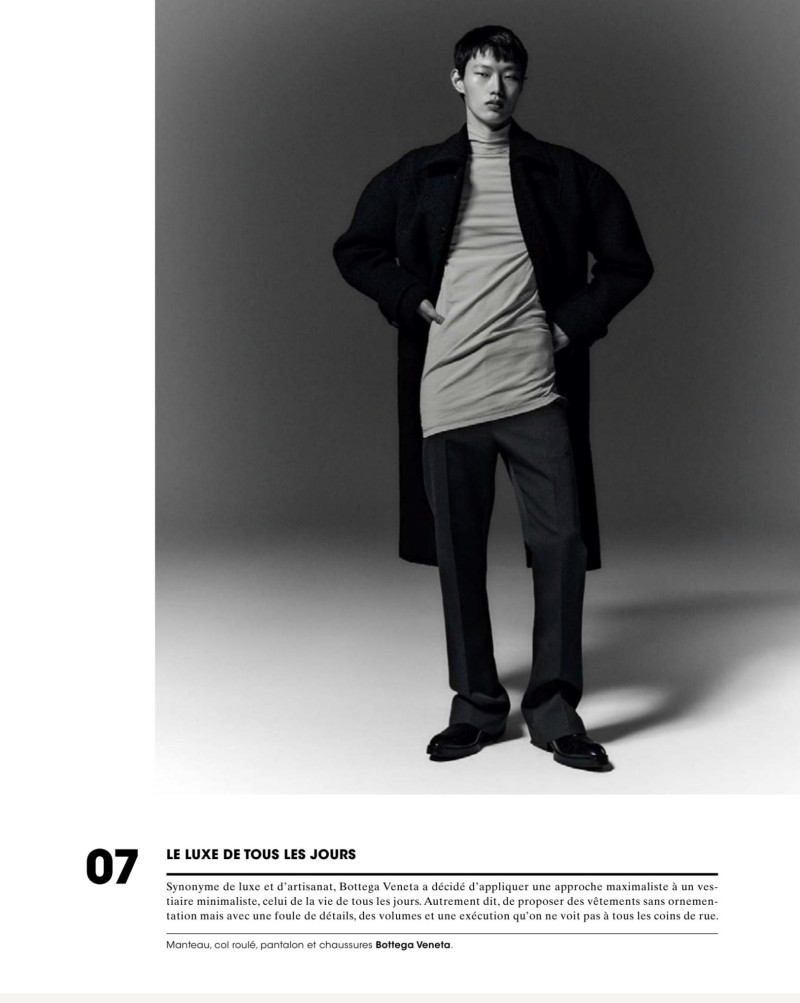 Hoyong Kim featured in Leçons de Style, December 2024