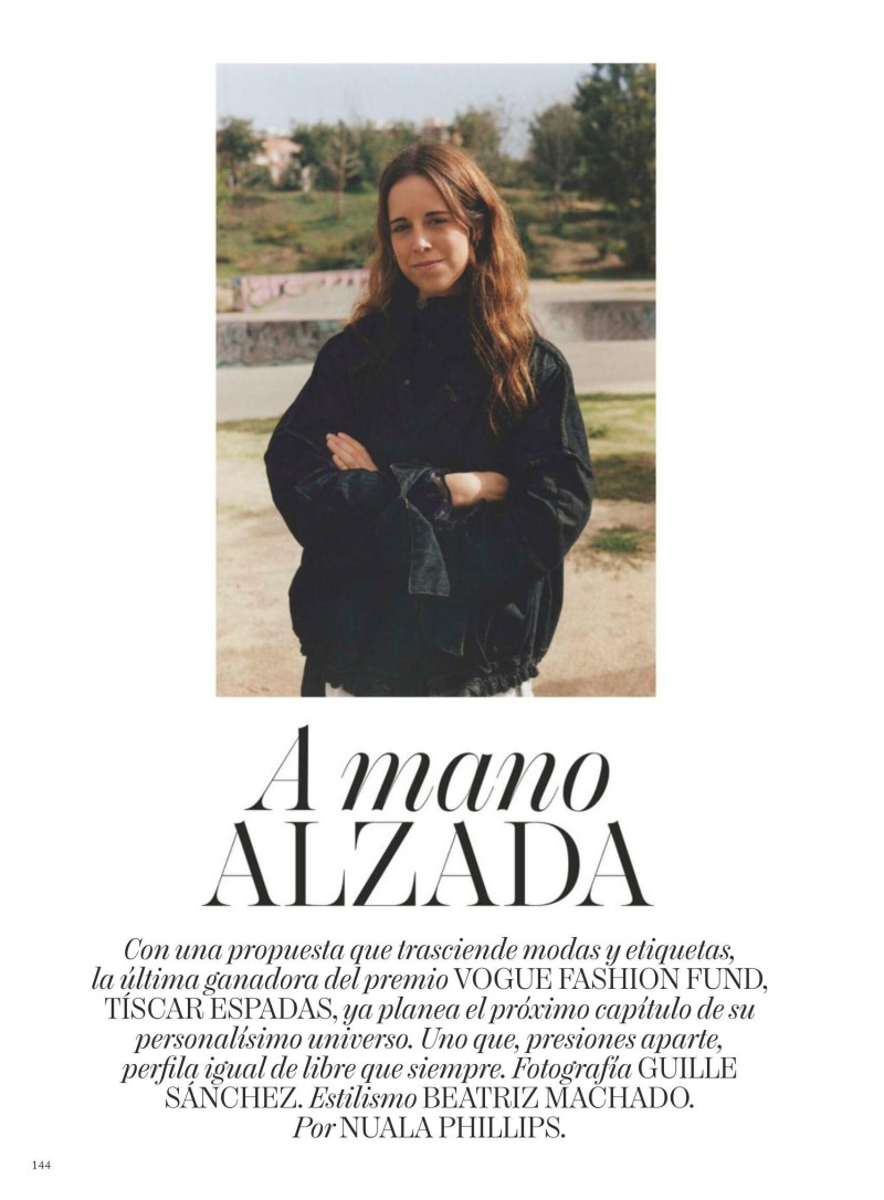 Luca Biggs featured in A Mano Alzada, January 2025