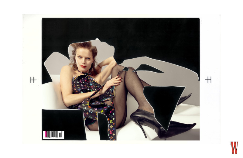 Eva Herzigova featured in Louis Vuitton X Takashi Murakami, January 2024