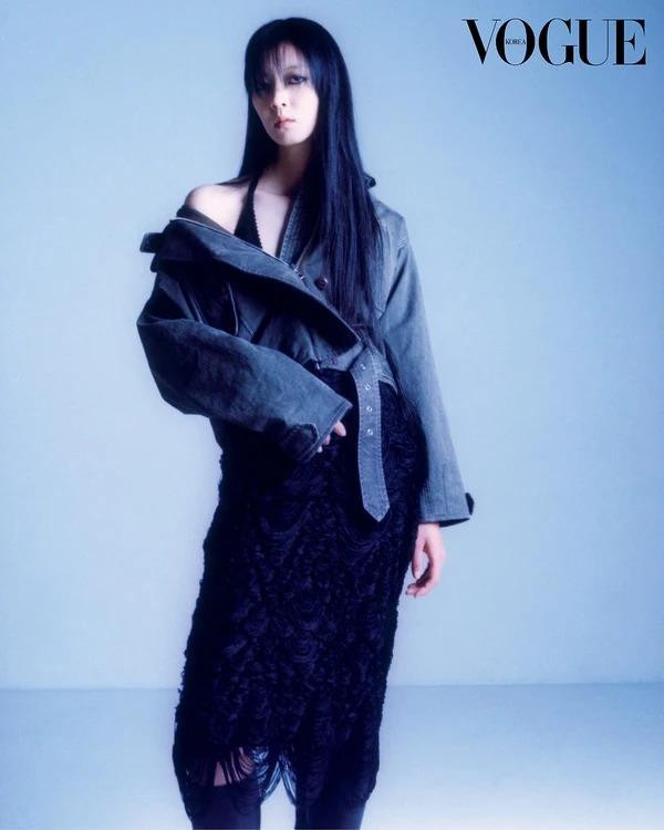 So Young Kang featured in Outerwear with a dress, for the 2024 party, December 2024