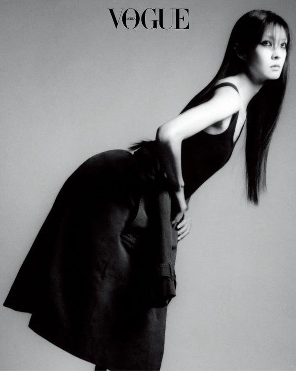 So Young Kang featured in Outerwear with a dress, for the 2024 party, December 2024