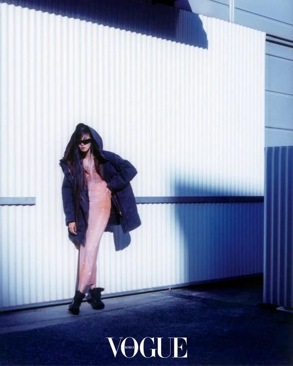 So Young Kang featured in Outerwear with a dress, for the 2024 party, December 2024