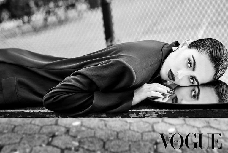Amelia Gray Hamlin featured in Saint Laurent, December 2024
