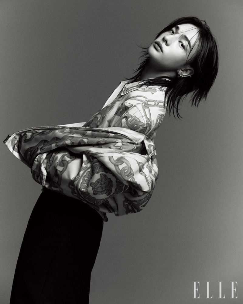 Hyun Jin Kang featured in Versace, December 2024