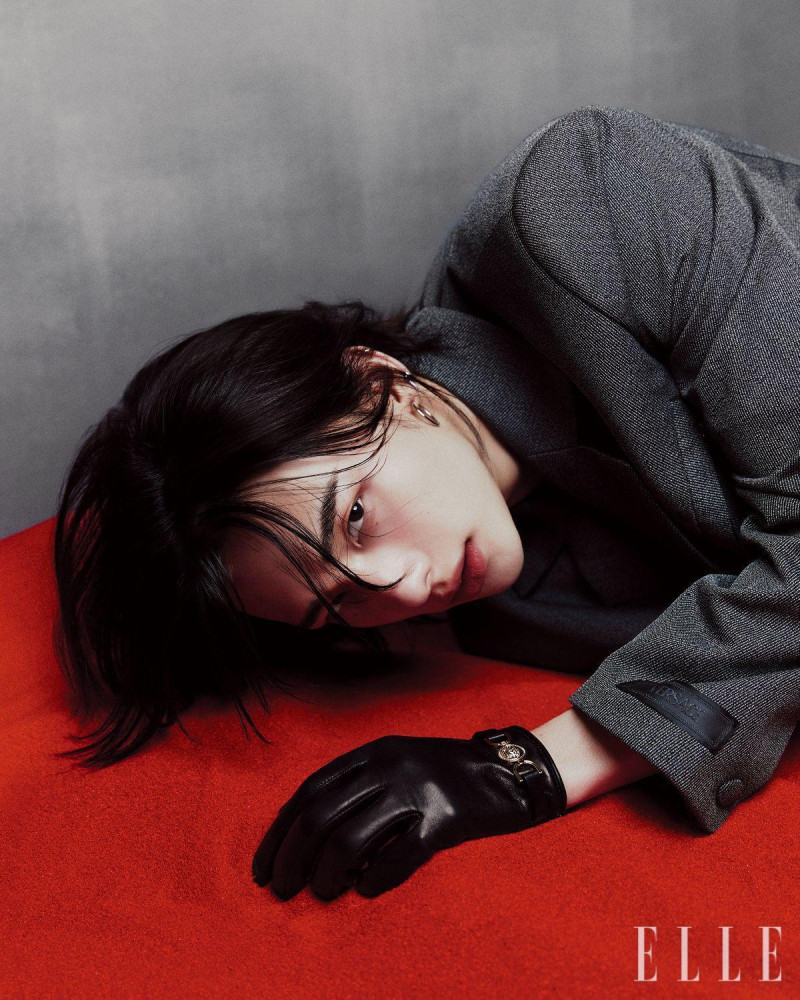 Hyun Jin Kang featured in Versace, December 2024