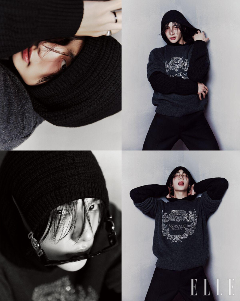 Hyun Jin Kang featured in Versace, December 2024