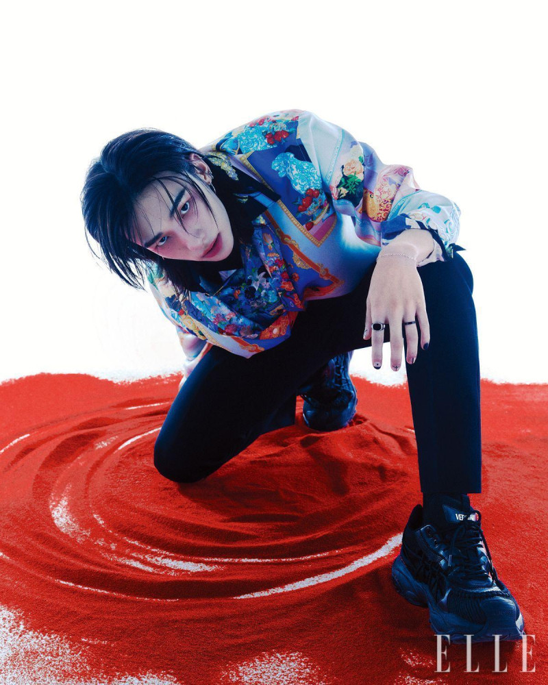 Hyun Jin Kang featured in Versace, December 2024