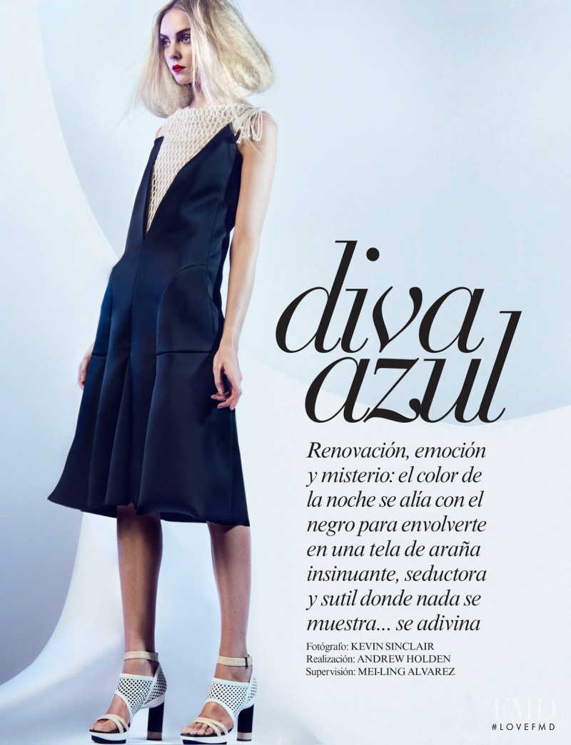 Heather Marks featured in Diva Azul, April 2013