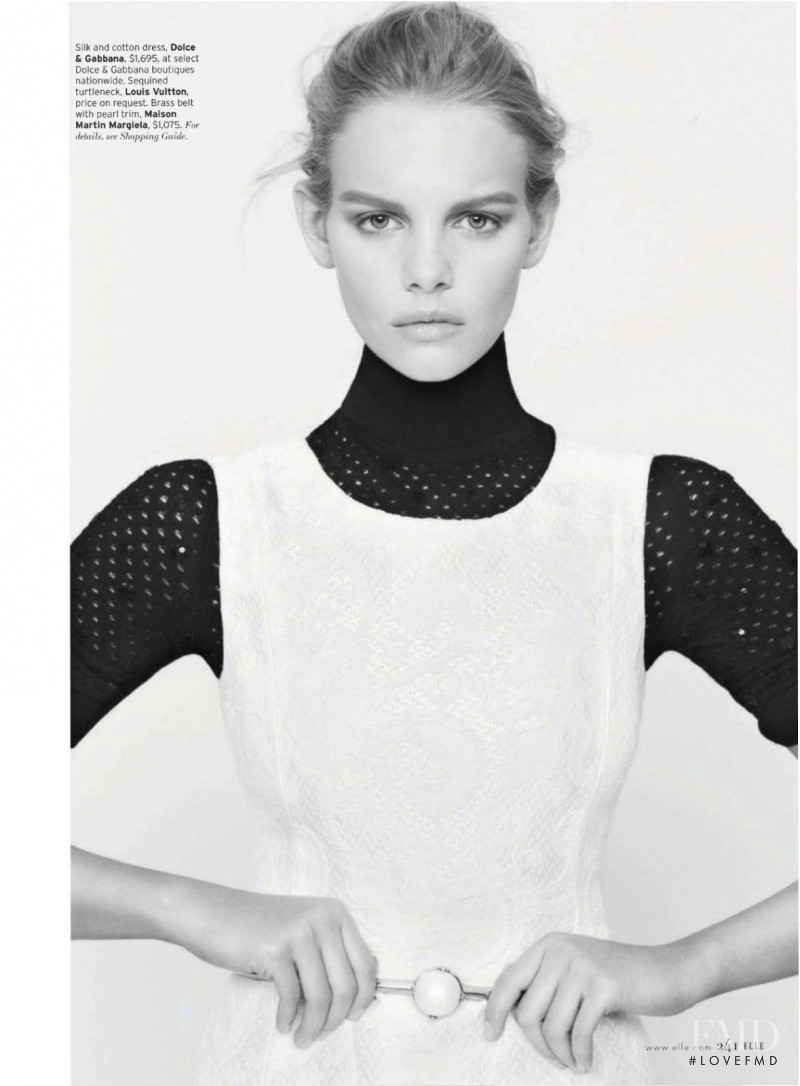 Marloes Horst featured in Best Dressed, June 2013