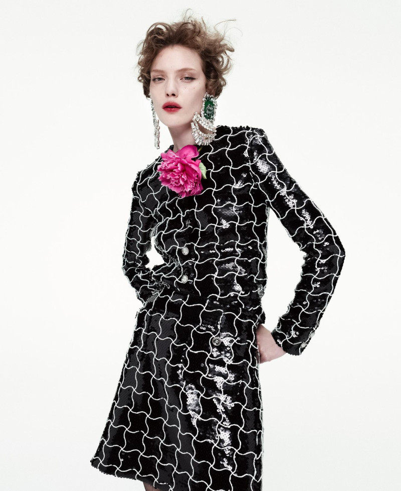 Anja Rubik featured in Take Me Out, December 2024