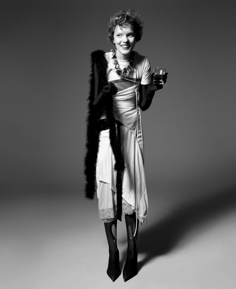 Anja Rubik featured in Take Me Out, December 2024