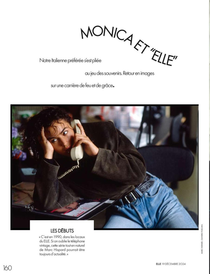 Monica Bellucci featured in Monica Et Elle, December 2024