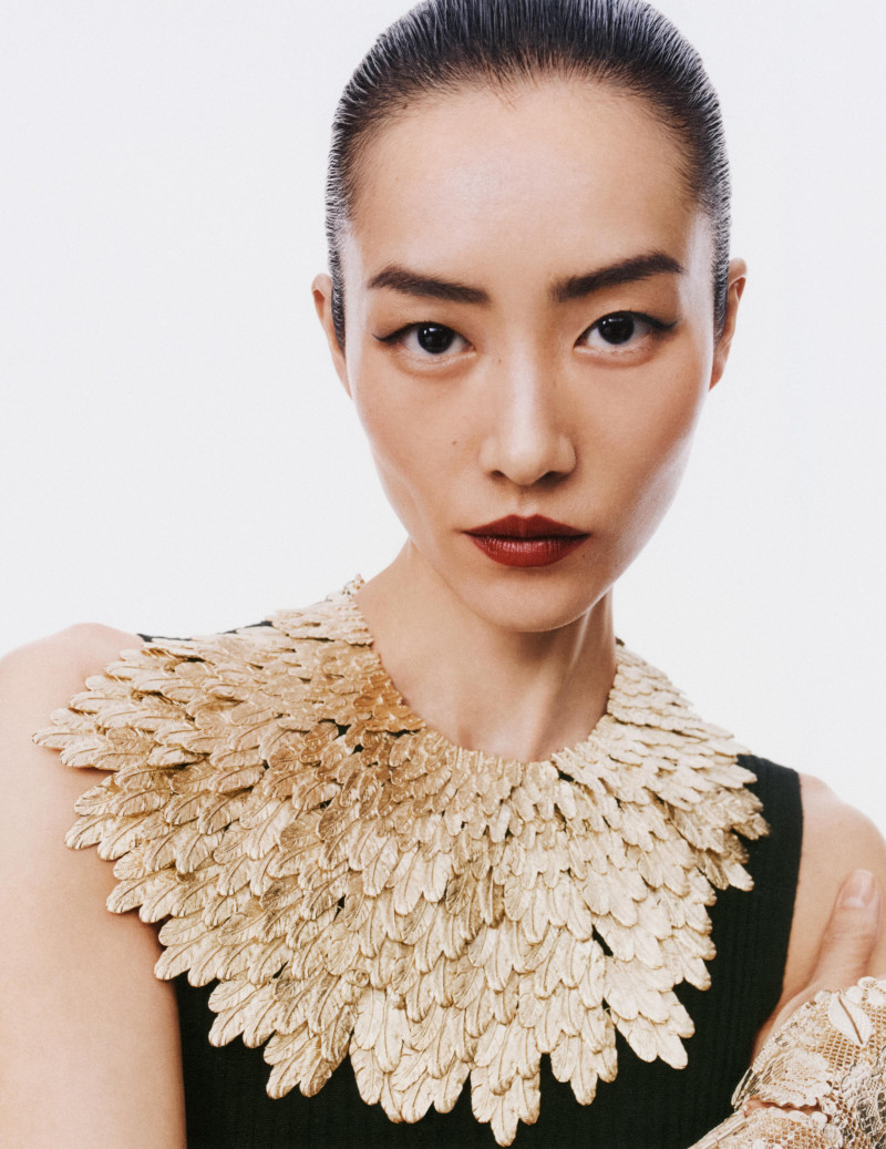 Liu Wen featured in Chanel Metiers D\'Art, January 2024