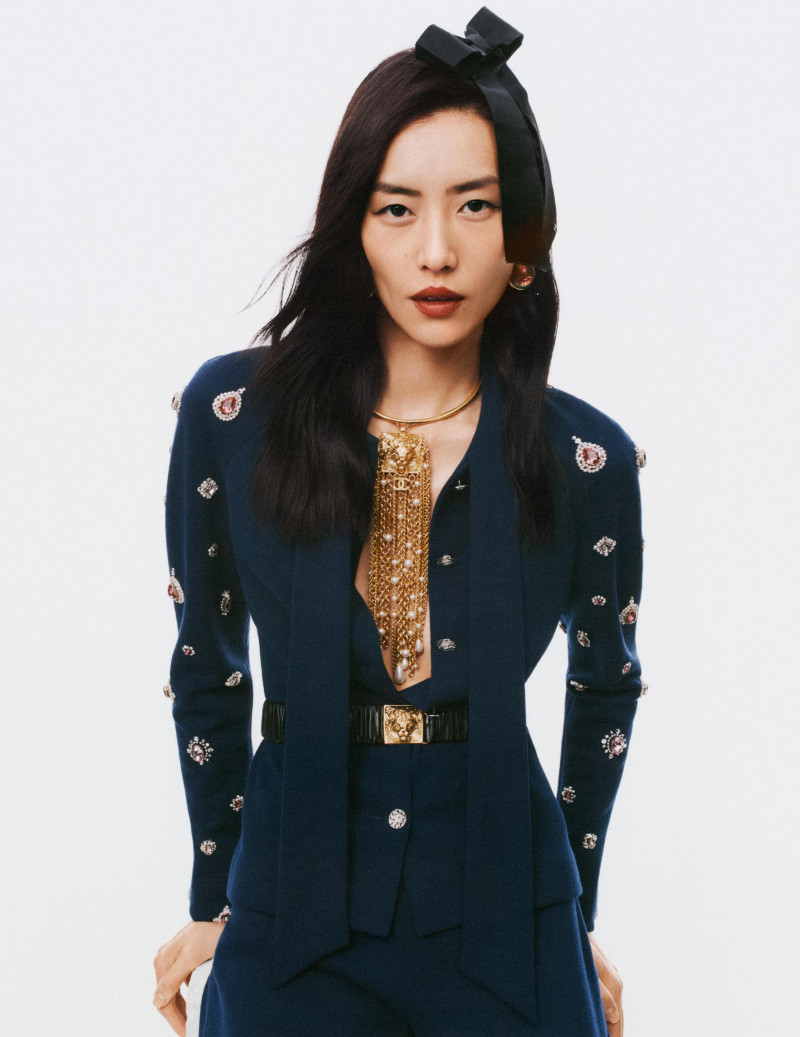 Liu Wen featured in Chanel Metiers D\'Art, January 2024