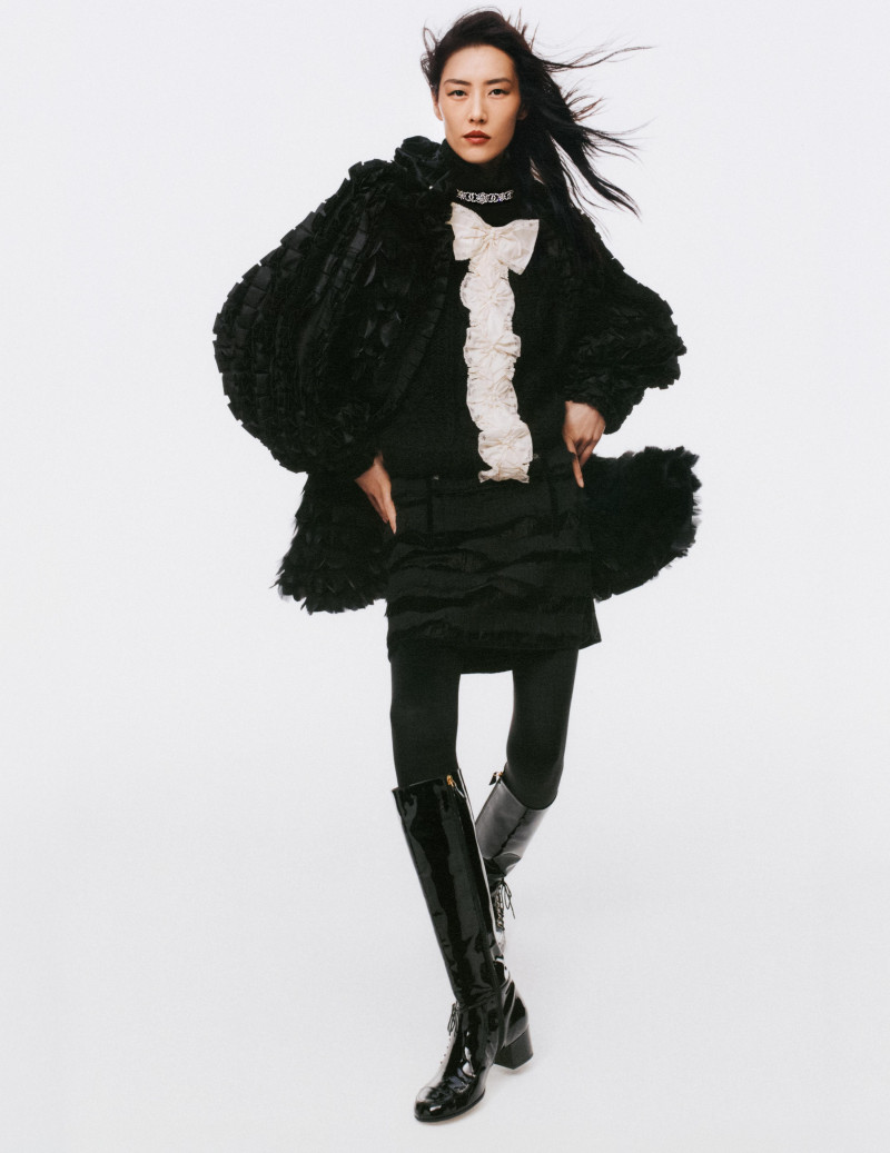 Liu Wen featured in Chanel Metiers D\'Art, January 2024