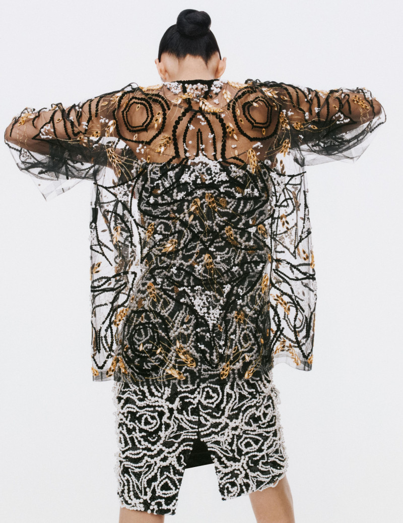 Liu Wen featured in Chanel Metiers D\'Art, January 2024