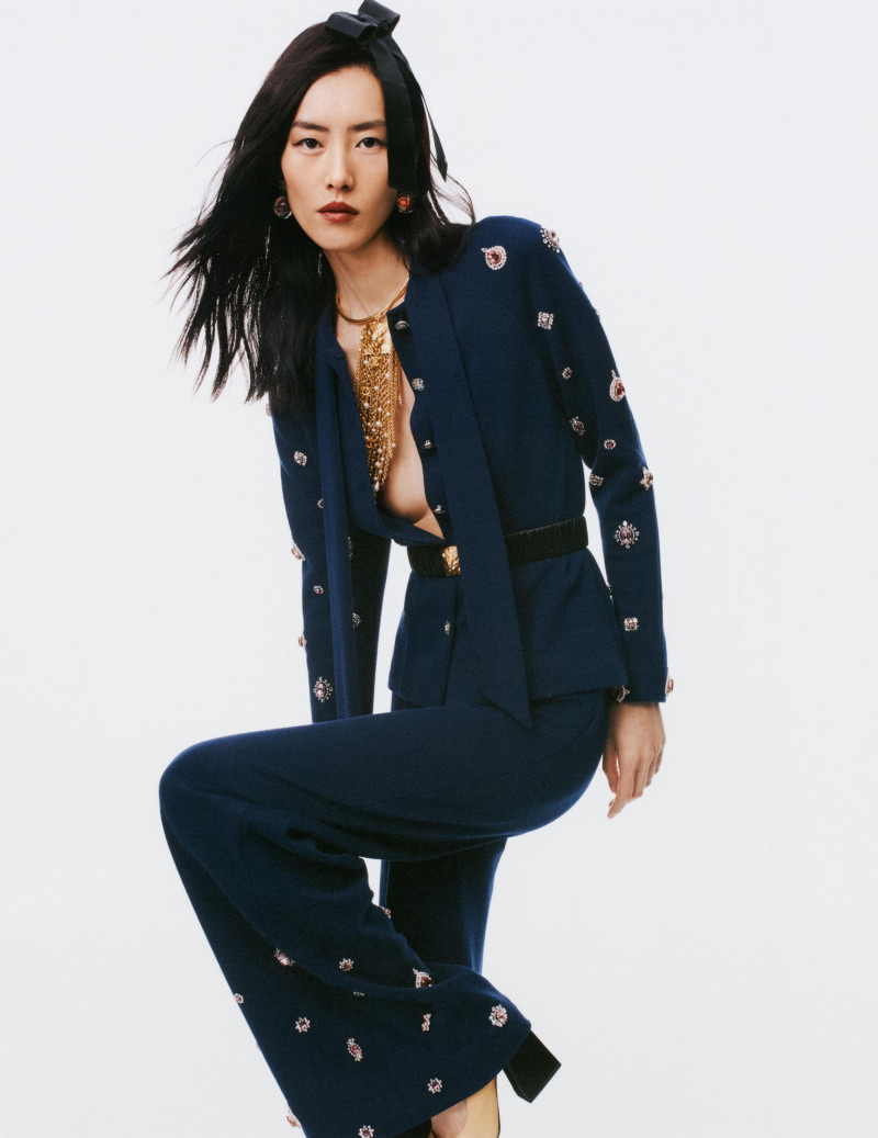 Liu Wen featured in Chanel Metiers D\'Art, January 2024