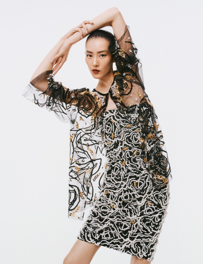 Liu Wen featured in Chanel Metiers D\'Art, January 2024