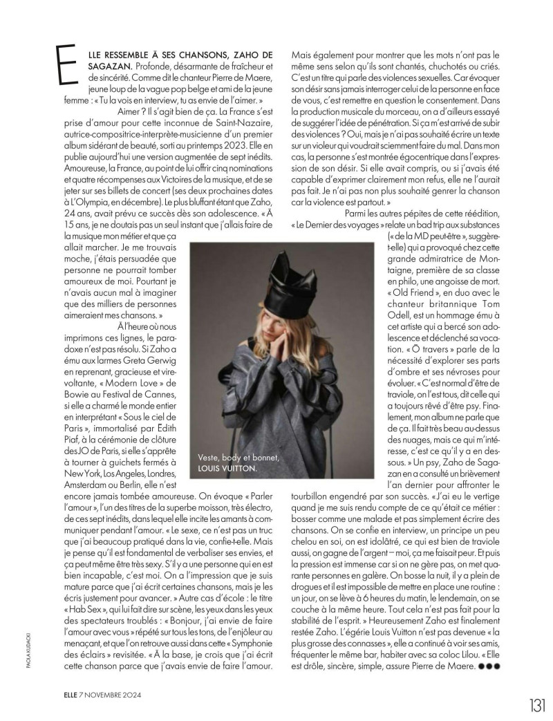 Zaho L\'envol, November 2024
