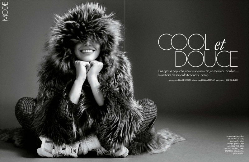 Nikki McGuire featured in Cool Et Douce, November 2024