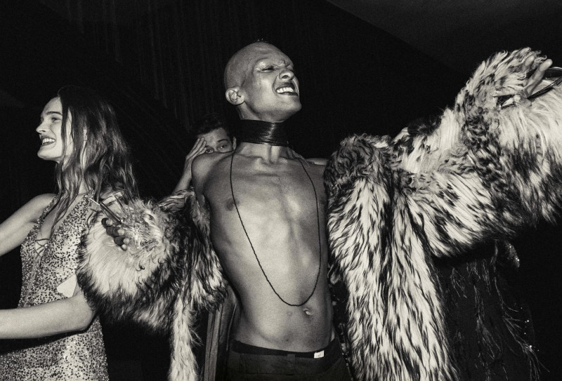 Alek Wek featured in L\'Album Della Festa Dei Nostri Primi 60, December 2024